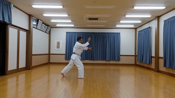 琉球古武道釵術 津堅志多伯のサイ (一つ一つ丁寧を意識して)　ryukyukobudo saijutsu chikinshitahaku no sai