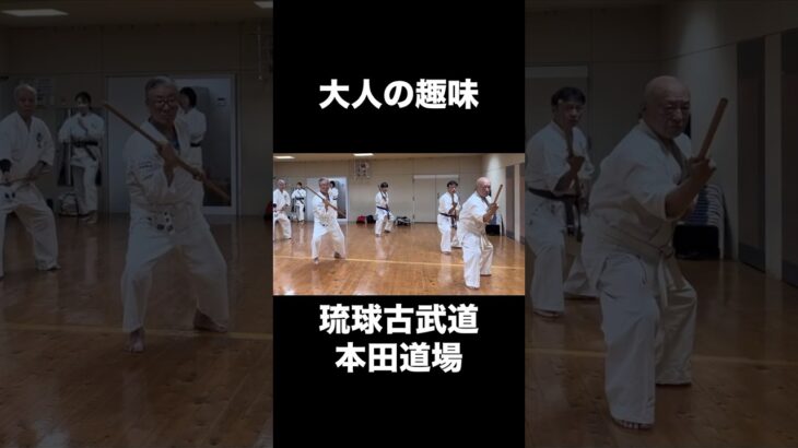 50代60代70代の趣味　琉球古武道　　無理のないように体を動かしませんか？人と比べない！自分のペースで！#大人の趣味 #シニアライフ #若さ #karate #shorts #沖縄空手 #古武道