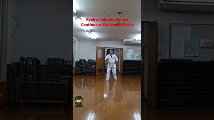 琉球古武道釵術 連続移動基本　ryukyukobudo saijutsu Continuous Movement Basics  忍者 ninja  京都 kyoto 🥷