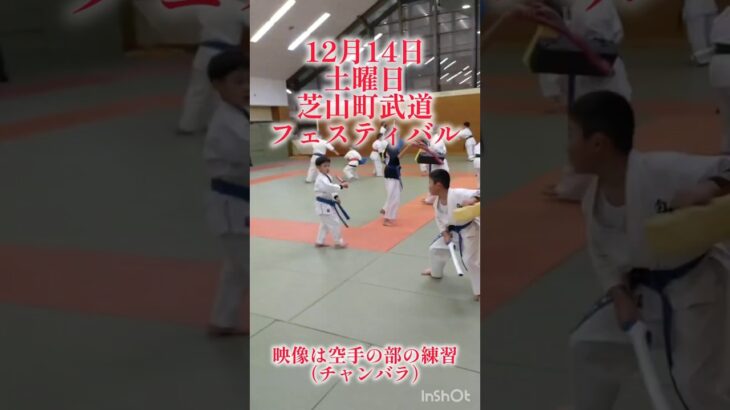 【イベント】芝山町武道フェスティバル #空手 #チャンバラ #剣道 #弓道