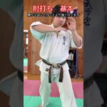 【武道・武術】肘打ちの基本の考え方と打ち方　解説！！　#aikido ＃karate #martial #武道 ＃#空手＃合気道＃筋トレ#selfdefens