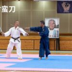 沖縄古武術・秘伝武術「長刀対蛮刀」【沖縄本部御殿手・円聖館】OKINAWA KARATE