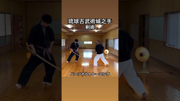 琉球古武術城之手剣術（パーソナルトレーニング03/10）　#城間啓史郎 #琉球古武術城之手