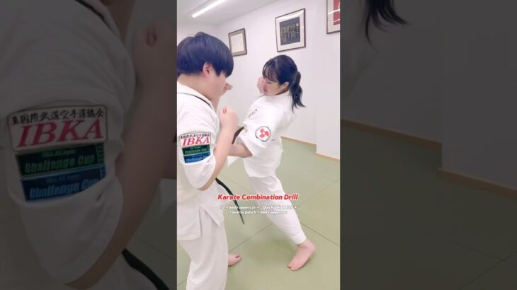 Karate Combination Drill #大谷道場 #空手 #fullcontactkarate #kyokushin #karate  #martialarts #shorts